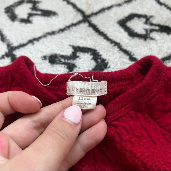 Burt’s bees red romper‎ - Picture 2 of 6